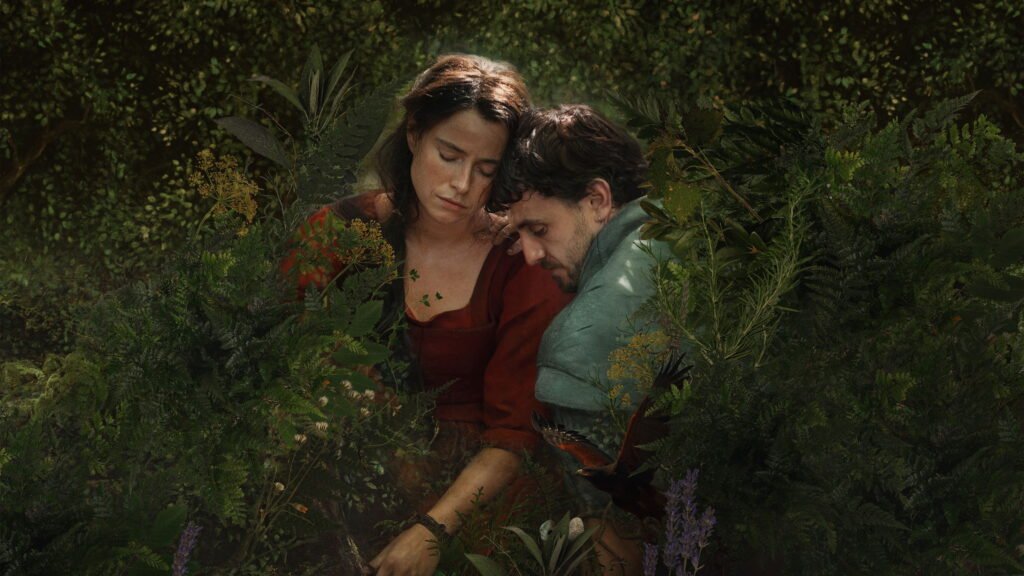 Jessie Buckley emotional scene in Hamnet movie