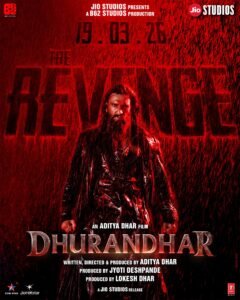 Ranveer Singh in Dhurandhar 2 action movie sequel