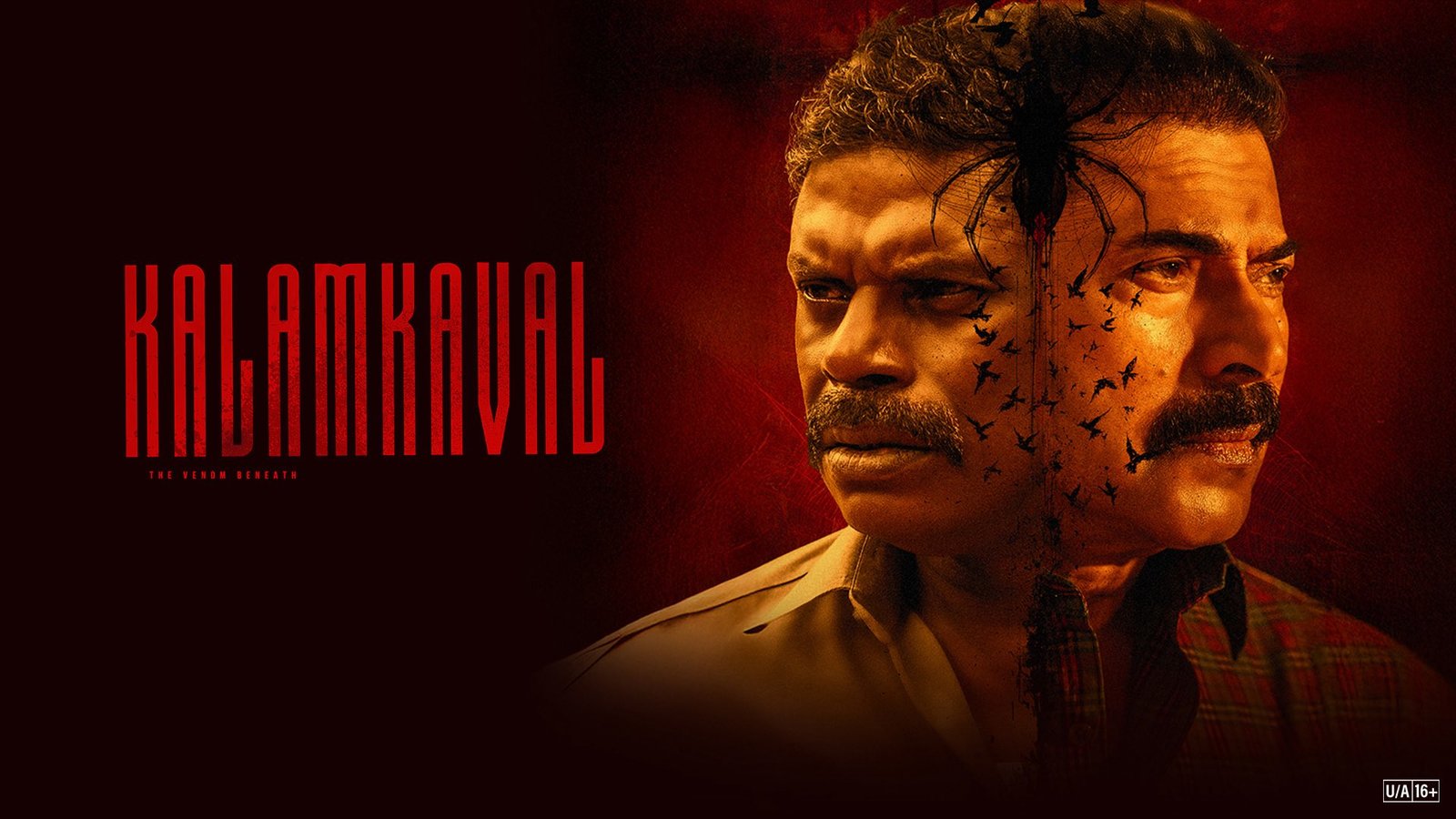 Mammootty as Stanley Das in the Malayalam crime thriller Kalamkaval (2025)