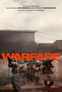 Warfare Review: A Brutal War Film Experience 2 Soldiers in intense battlefield scene from Warfare movie