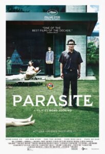 Parasite (2019) Review and Breakdown: Bong Joon-ho’s Brilliant Social Thriller Explained 2 The Kim family in Bong Joon-ho’s Parasite representing social inequality and class struggle