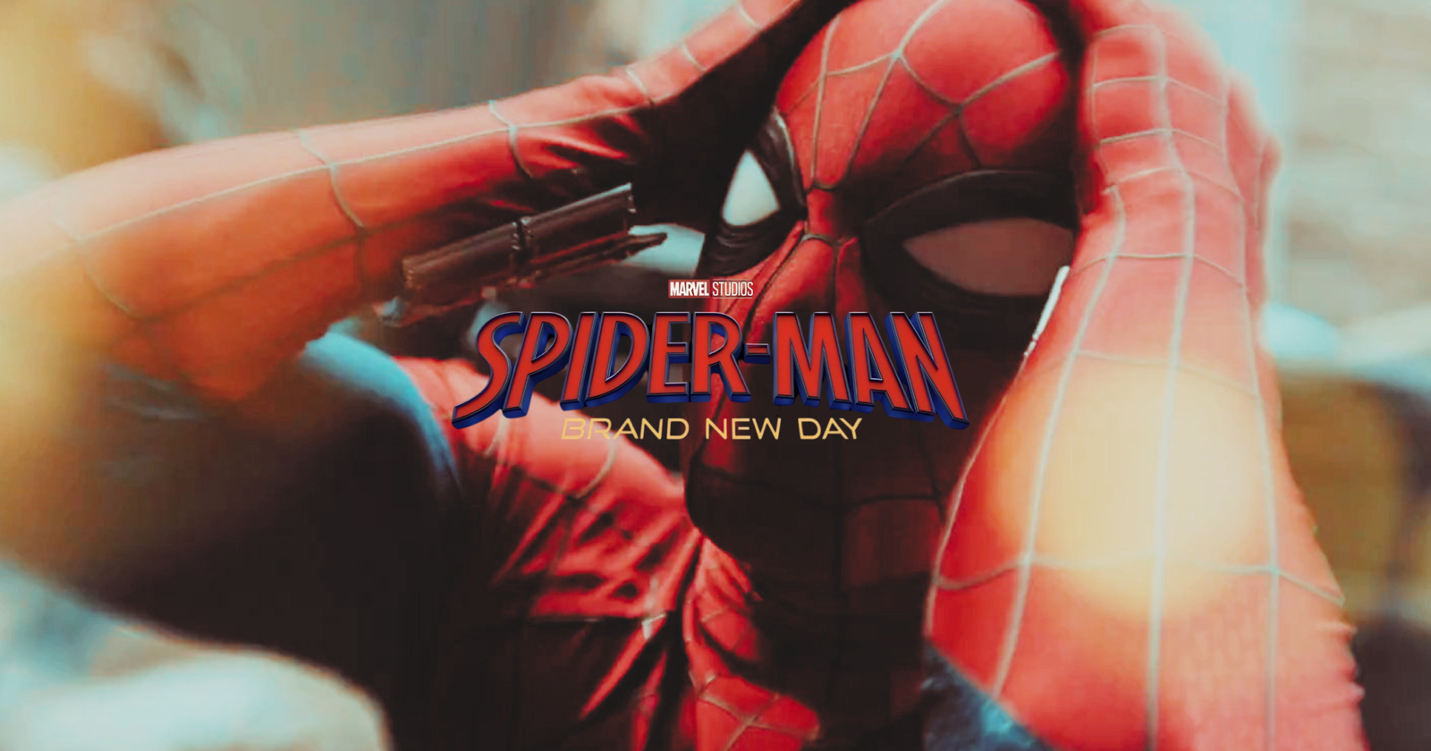 Tom Holland as Spider Man in Brand New Day new suit concept